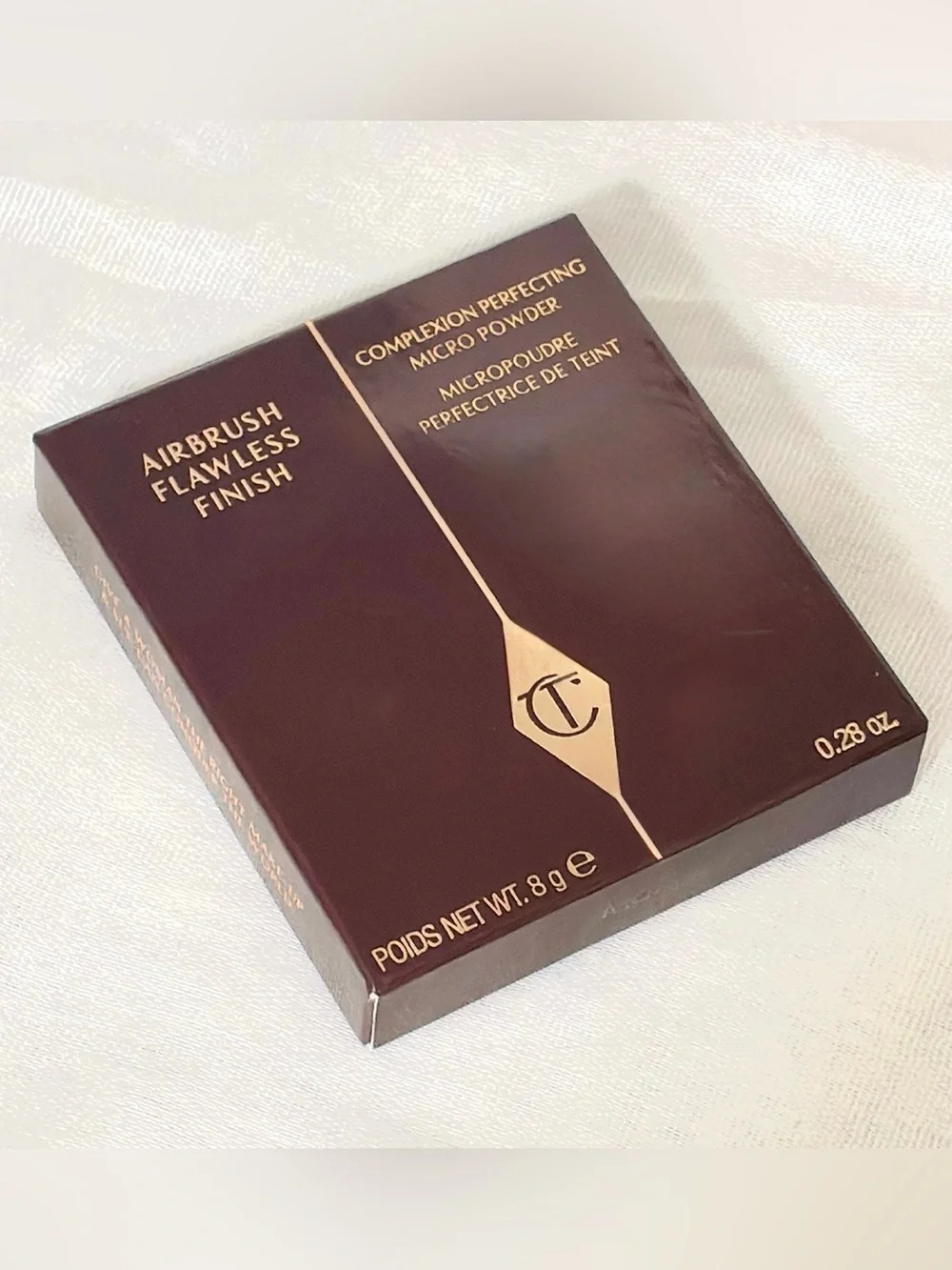 Charlotte Tilbury Airbrush Flawless Finish Setting Powder: 1 Fair Full Size BNIB